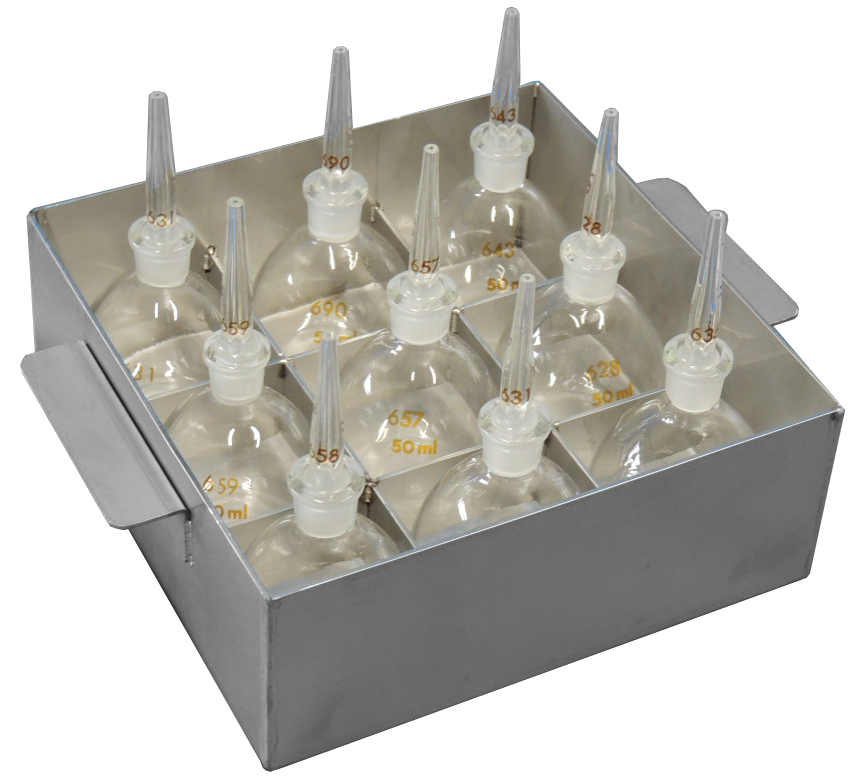 ピクノメーター A:50mℓ B:100mℓ | 土質試験機【粒度試験】 | 製品紹介 