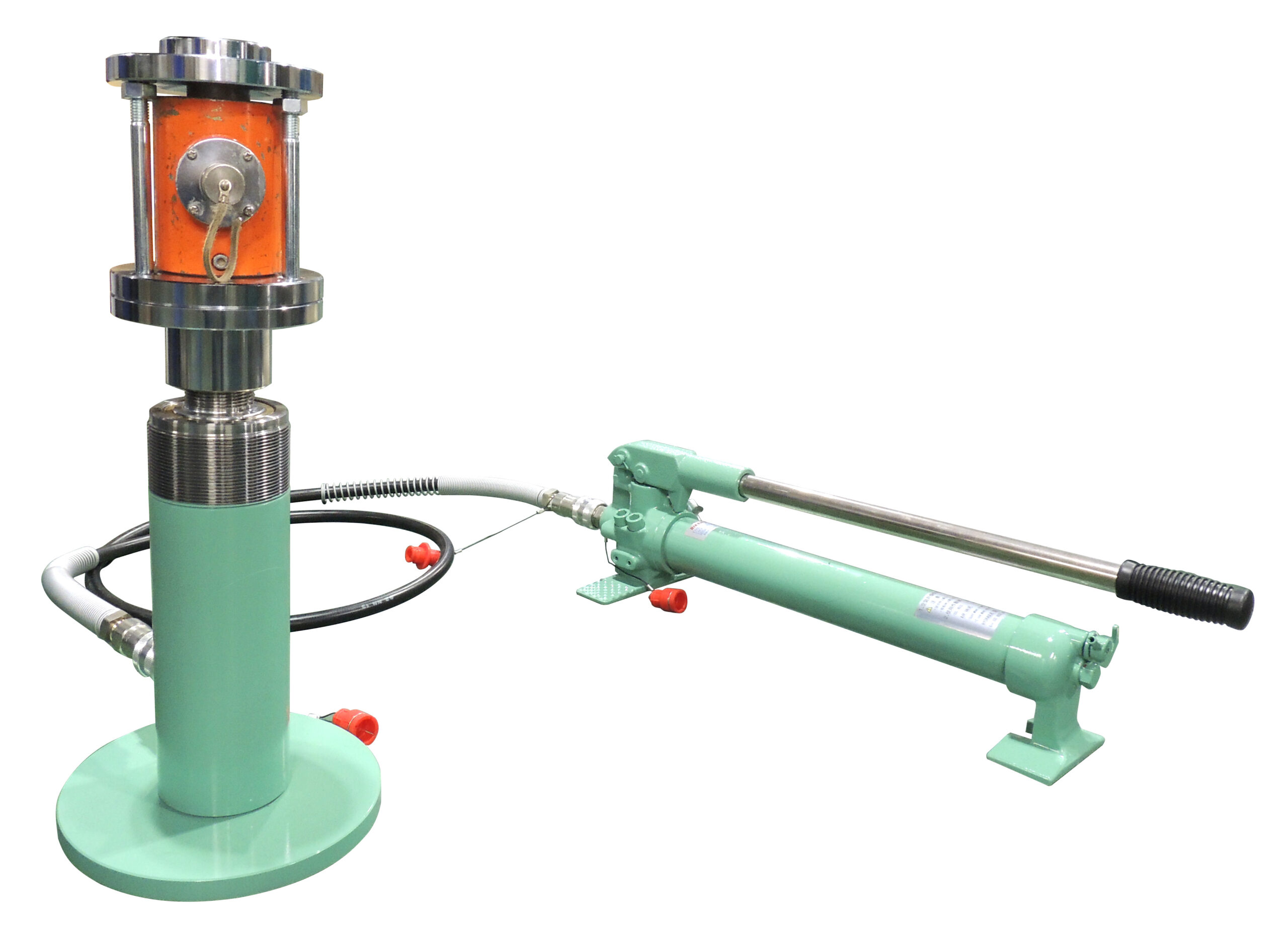 ロードセル付分離式ジャッキ　 A:50ｋN　B:100ｋN　C:200ｋN（平板載荷用）