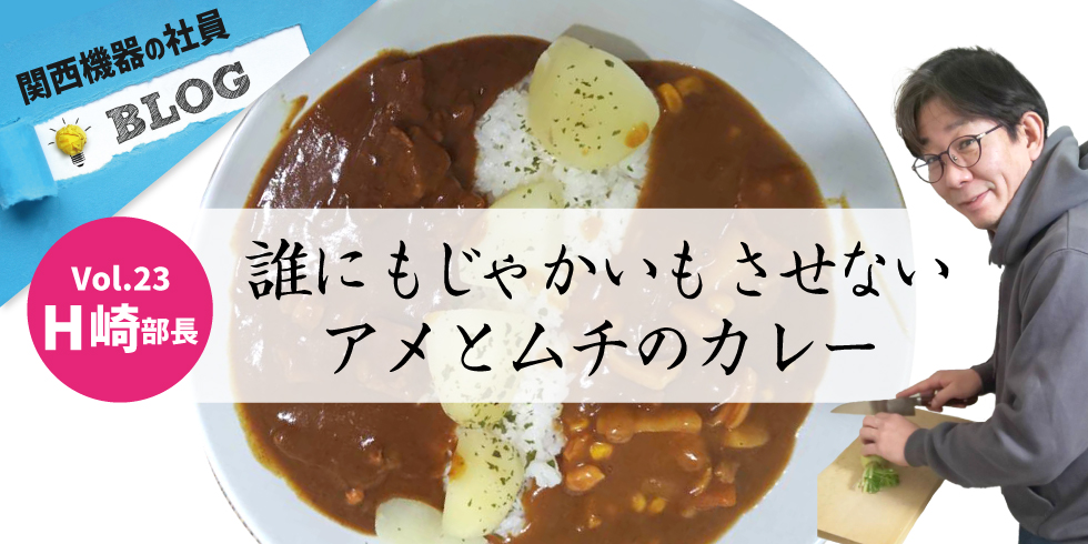 誰にもじゃかいもさせないアメとムチのカレー